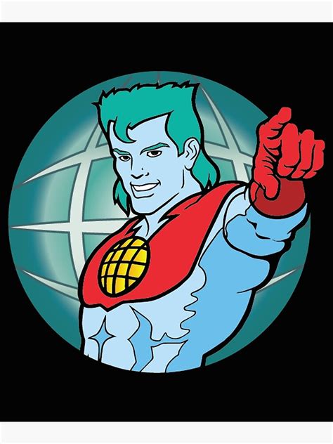 Captain Planet Captain Planet Planeteers Poster For Sale By Ayarnaz Redbubble