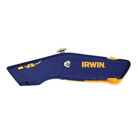Irwin 34 In 1 Blade Retractable Utility Knife With With On Tool Blade