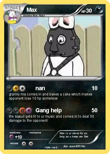 Pokémon Max 1462 1462 Nan My Pokemon Card
