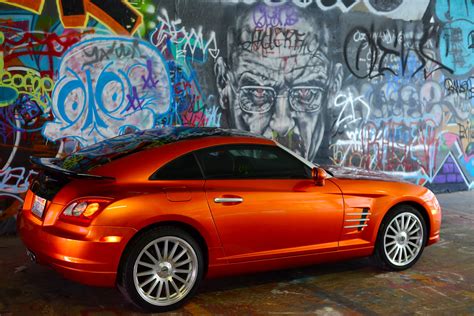Chrysler Crossfire Custom Orange Paint Graffiti Garage T Flickr