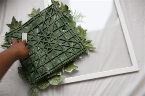 How To Diy Faux Greenery Wall Hanging Sincerely Miss J