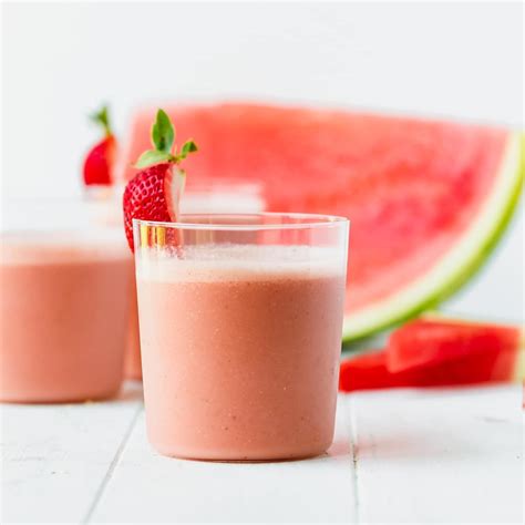Easy Watermelon Smoothie Recipe Simple Light Sweet And Refreshing