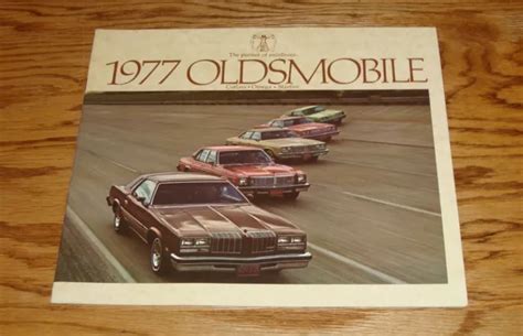 Original Oldsmobile Cutlass Omega Starfire Sales Brochure