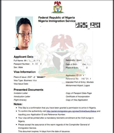 nigeria visa on arrival how to apply visapaper