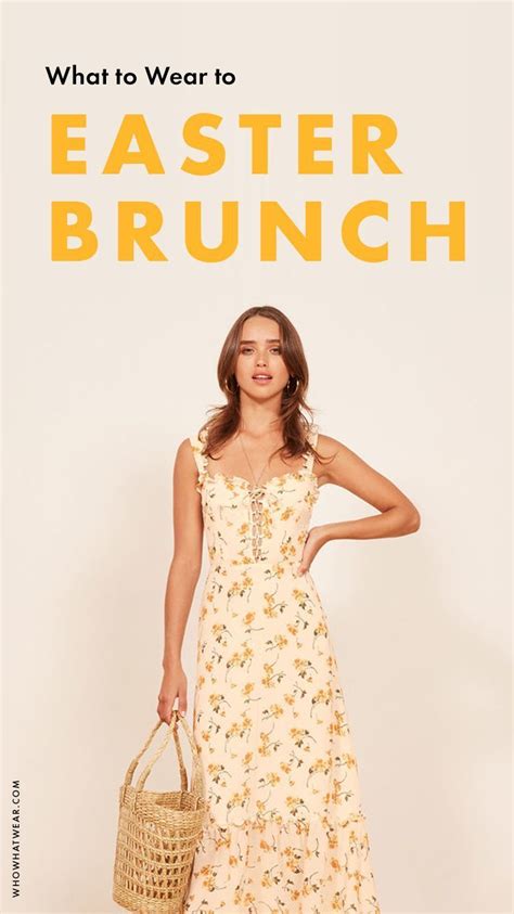 Here S What To Wear To Easter Brunch Brunch Fashion Fashion Easter Brunch Outfit