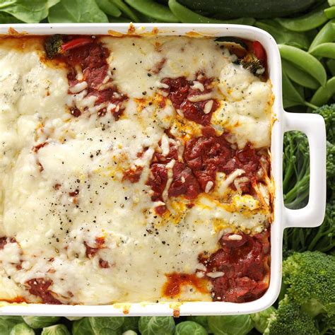 Garden Veggie Lasagna Recipe How To Make It Taste Of Home