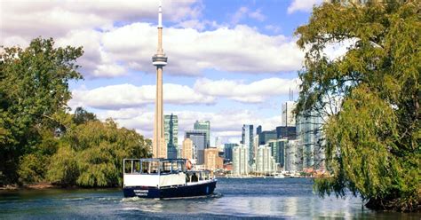 Toronto Sightseeingkryssning Runt Hamnen Och Torontoöarna Getyourguide