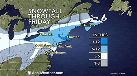 Winter Storm Hercules Unchained — Snow Blizard Hits New York And Boston