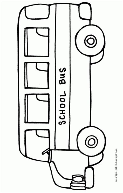 Get This Free School Bus Coloring Pages To Print 6pyax