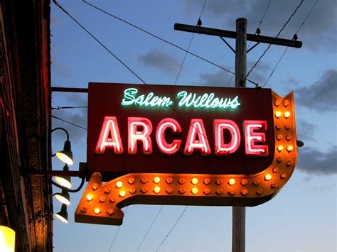 Arcade Sign Taken At Salem Willows Park In Salem Ma Dex Flickr