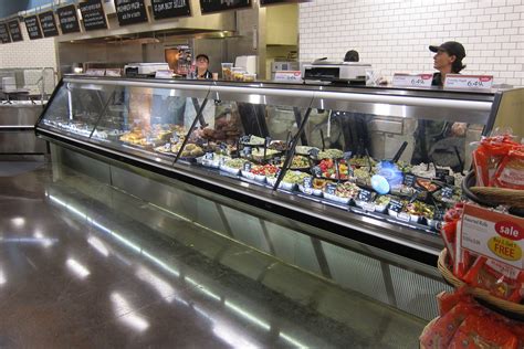 Service Deli Display Case Flat Glass Borgen Systems