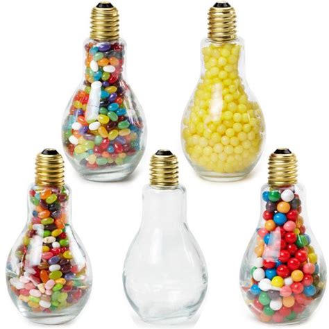 Jumbo Light Bulb Glass Jar Lemon Heads Поделки из лампочек Лампочка