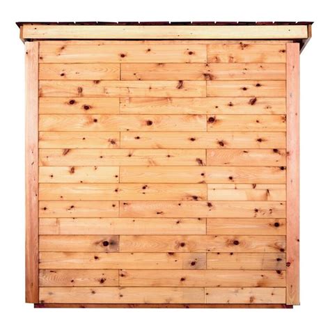 6 Ft W X 4 Ft D Solid Wood Lean To Storage Shed Storage Shed