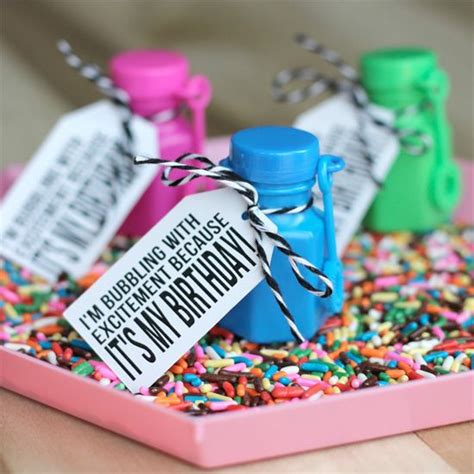 Make Cute Birthday Party Favors Or Classroom Ts With