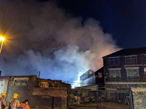 19 Pictures Of Firefighters Tackling A Huge Blaze In Stoke On Trent