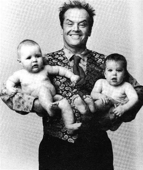Jack Nicholson And Some Babies 1980s Roldschoolcool
