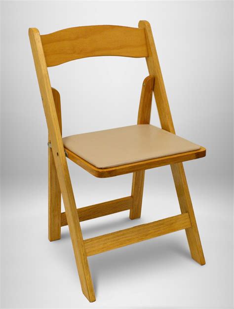 While you could buy some cheap folding chairs, we prefer the modern design of get hands dirty's design, which has a clean, angular look, and is something that you can build for yourself if you've got the right tools and lumber. Natural Wood Folding Chair - West Coast Event Productions ...