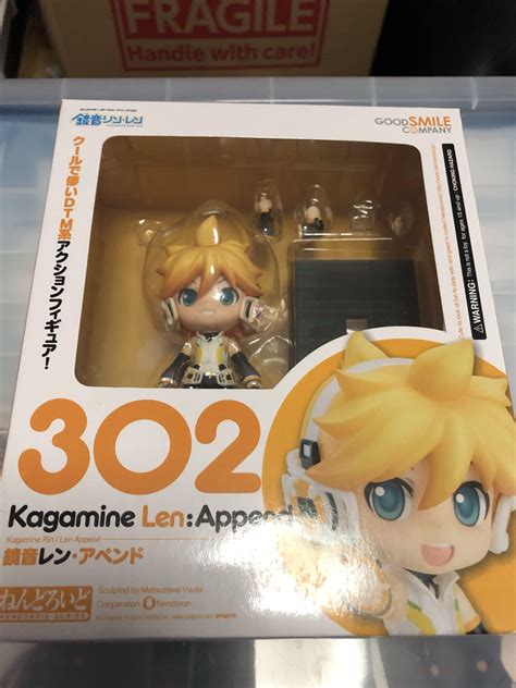 Vocaloid Kagamine Len Nendoroid 302 Append Good Smile Company Hobbies And Toys Toys