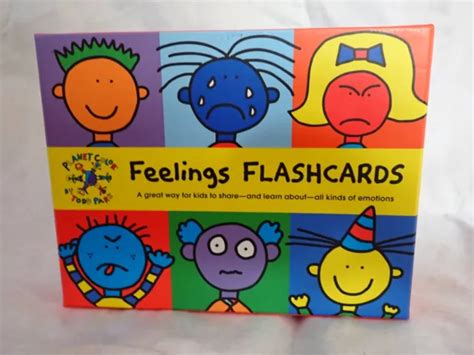 Feelings Flash Cards Kids Planet Color Todd Parr Learn And Share