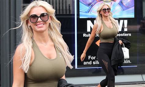 Make Up Free Christine Mcguinness Showcases Her Ample Assets In Form