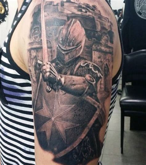 Medieval Knight Tattoo