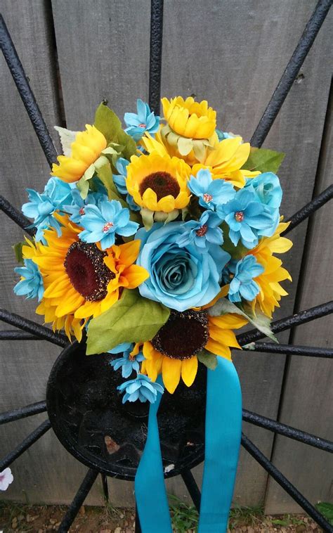 Dreamy Turquoise And Sunflower Wedding Ideas For 2023 Jenniemarieweddings