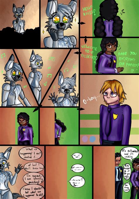 Fnaf Comic New Animatronic Page 37 By Sophie12320 On