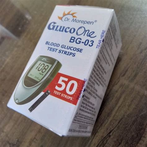 Dr Morepen BG 03 Gluco One Blood Glucose 50 Test Strip At Rs 515 Box