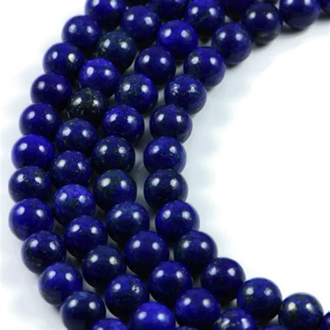 Semi Precious Beads8mm Lapis Lazuli Beads Aqbeadsuk