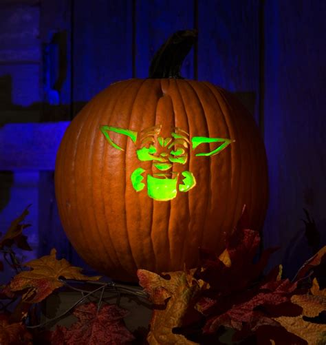 These Pop Culture Halloween Pumpkin Stencils Are Totally