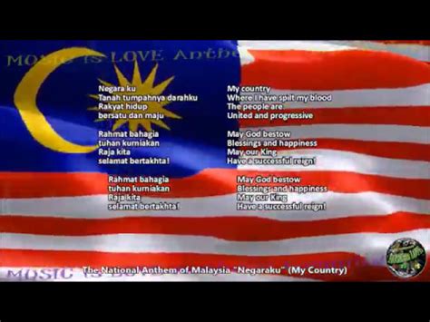 If a common word is essential to getting the results you want or if you want to search for a phrase, please put quotation. Malaysia National Anthem "Negaraku" with music, vocal and ...