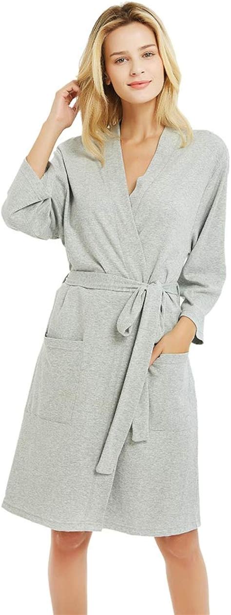 U Skiin Womens Cotton Robes Lightweight Robes For Women With