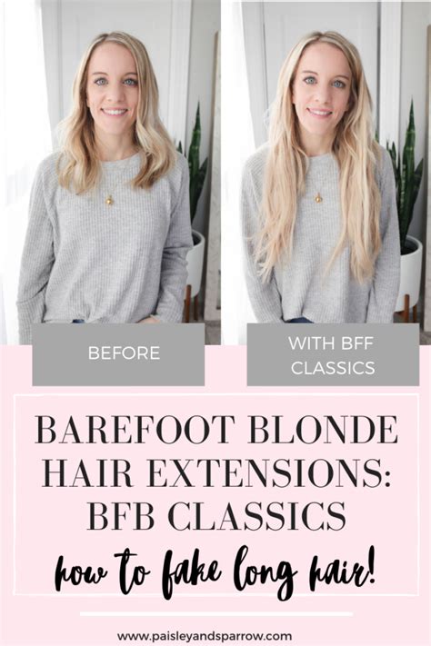 Barefoot Blonde Hair Extensions Review Bfb Fill In And Classic