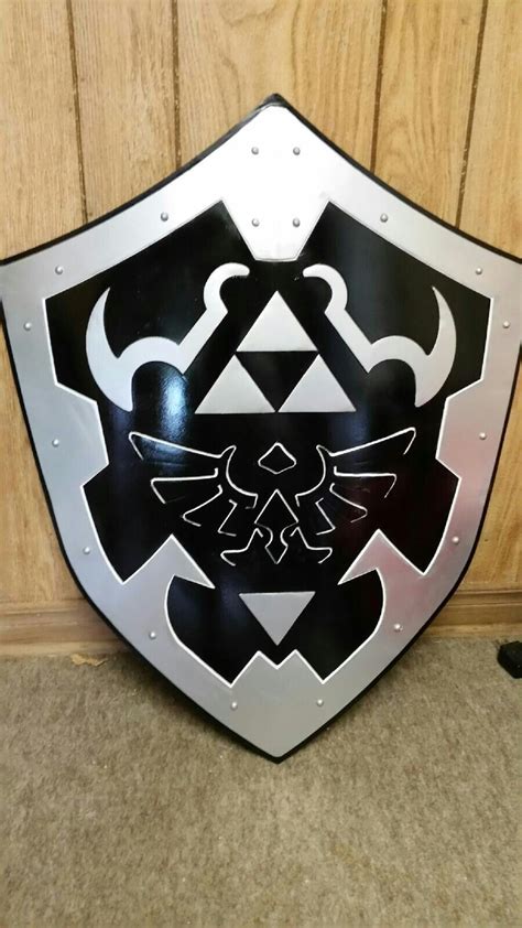 Legend Of Zelda Ocarina Of Time Dark Links Shield Solid Steel