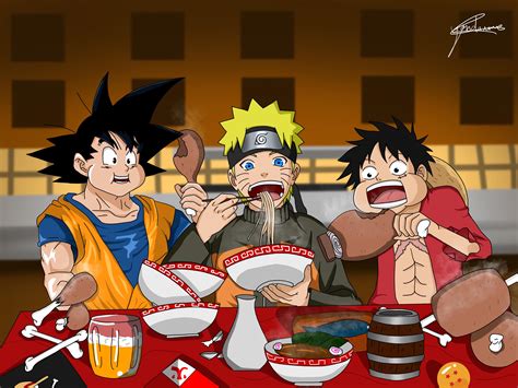 Always Dreamt Of These Three Having A Meal Together Took Me A While To