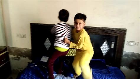 Kids Wrestling Playing Wrestling For Fun And