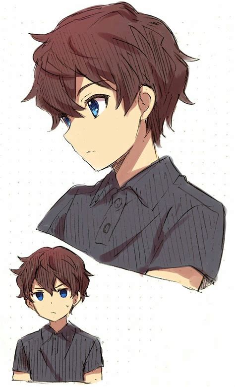 Pin By Hs On Male Characters Anime Boy Hair Anime Baby