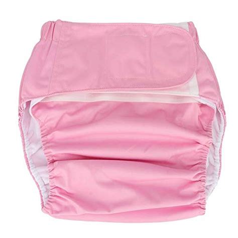buy adult cloth diaper waterproof and reusable elderly incontinence protection nappies underwear