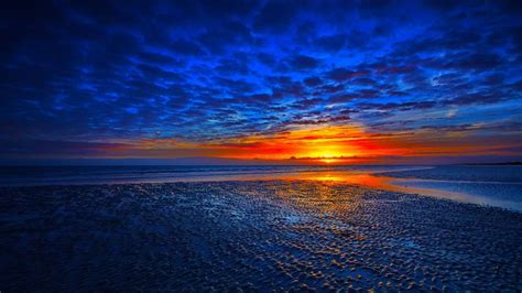 Blue Sunset Art Wallpapers Top Free Blue Sunset Art Backgrounds