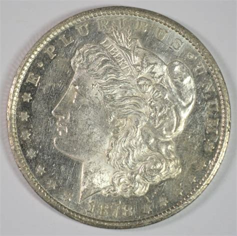 1878 Cc Morgan Silver Dollar Choice Bu Proof Like