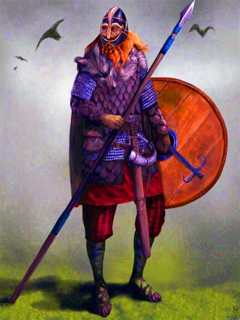 Viking Norse Warlord Ancient Warriors Nordic Vikings Historical Men
