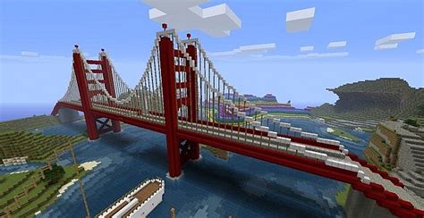 Golden Gate Bridge Minecraft Project