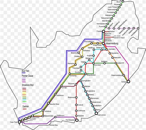 Rail Transport In South Africa Train Durban Map Png 1108x986px Rail