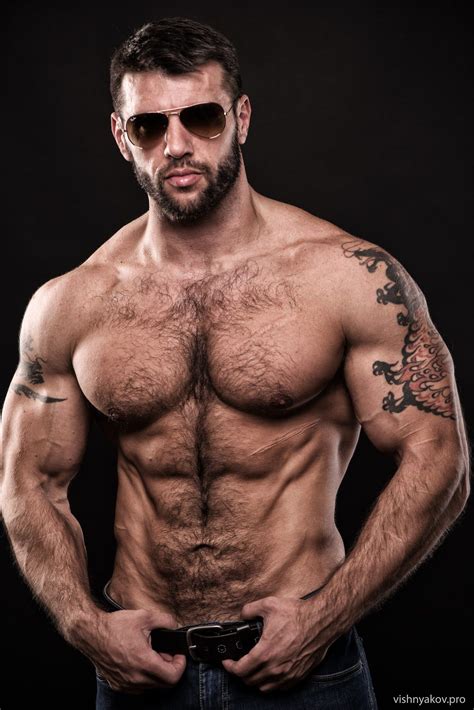 Alexander Marushin Hairy Hunks Hairy Men Muscles Tatto Babes Hot Guys Muscle Guys Beard