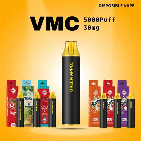 Vmc 5000puffs 30mg Disposable Pod บุหรี่ไฟฟ้า น้ำยาบุหรี่ไฟฟ้า Pod