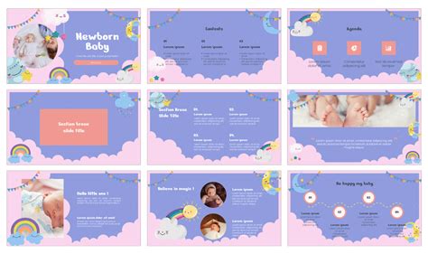 Free Baby Powerpoint Templates Backgrounds Printable Templates