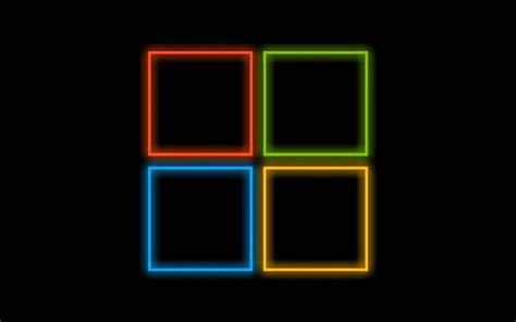 Télécharger Logo De Windows 10 Os Arrière Plan Noir Fonds Décran