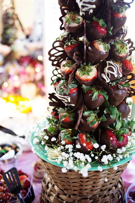 Strawberry Tree For Wedding Chocolate Covered Strawberries