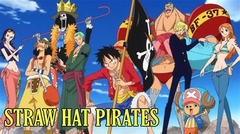 All Straw Hat Pirates Crew Members Joining One Piece Characters