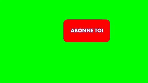 Fond Vert Animation Abonne Toi 3d Hd Green Screen 4k Libre De Droit